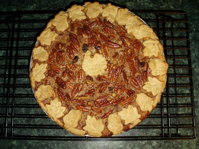 Bourbon and Orange Pecan Pie